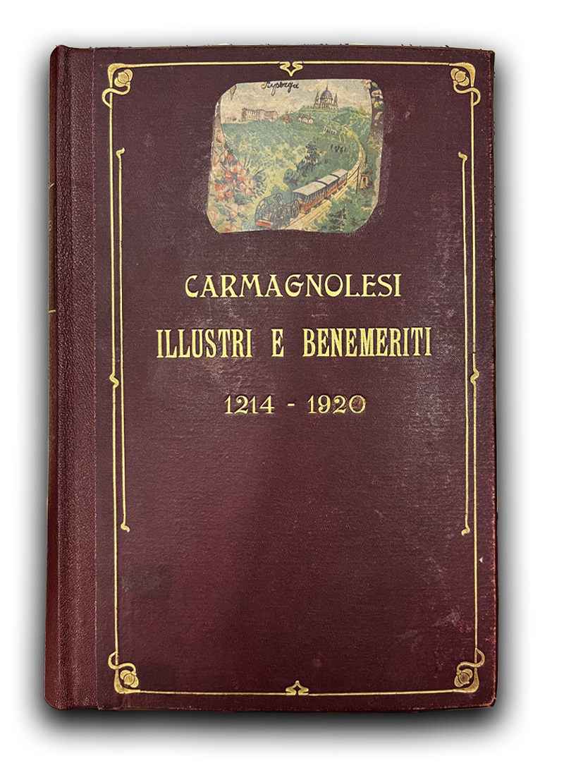 Libro di Cornaglia - Carmagnolesi illustri e benemeriti