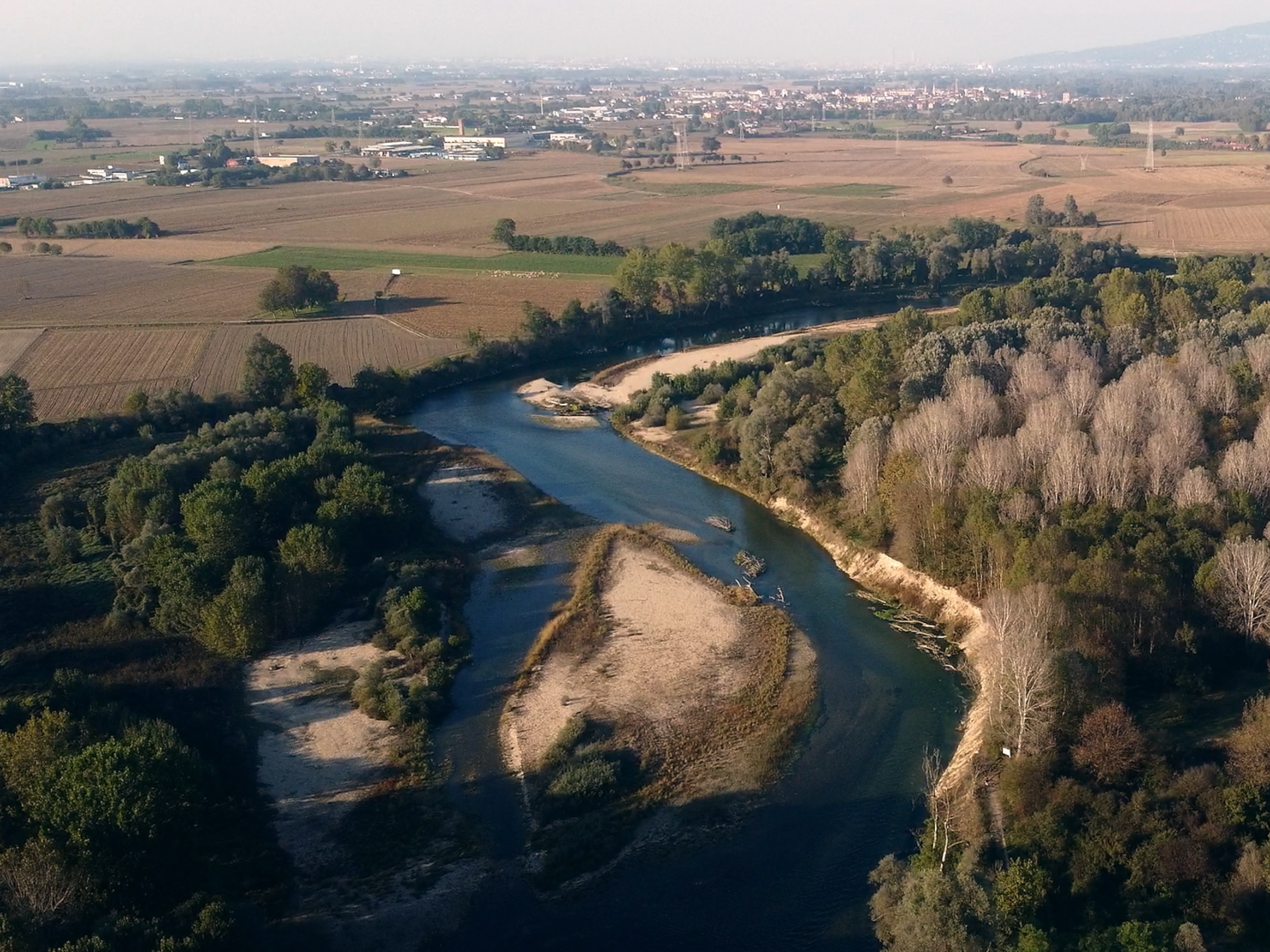 Vista dall'alto del Parco del Gerbasso